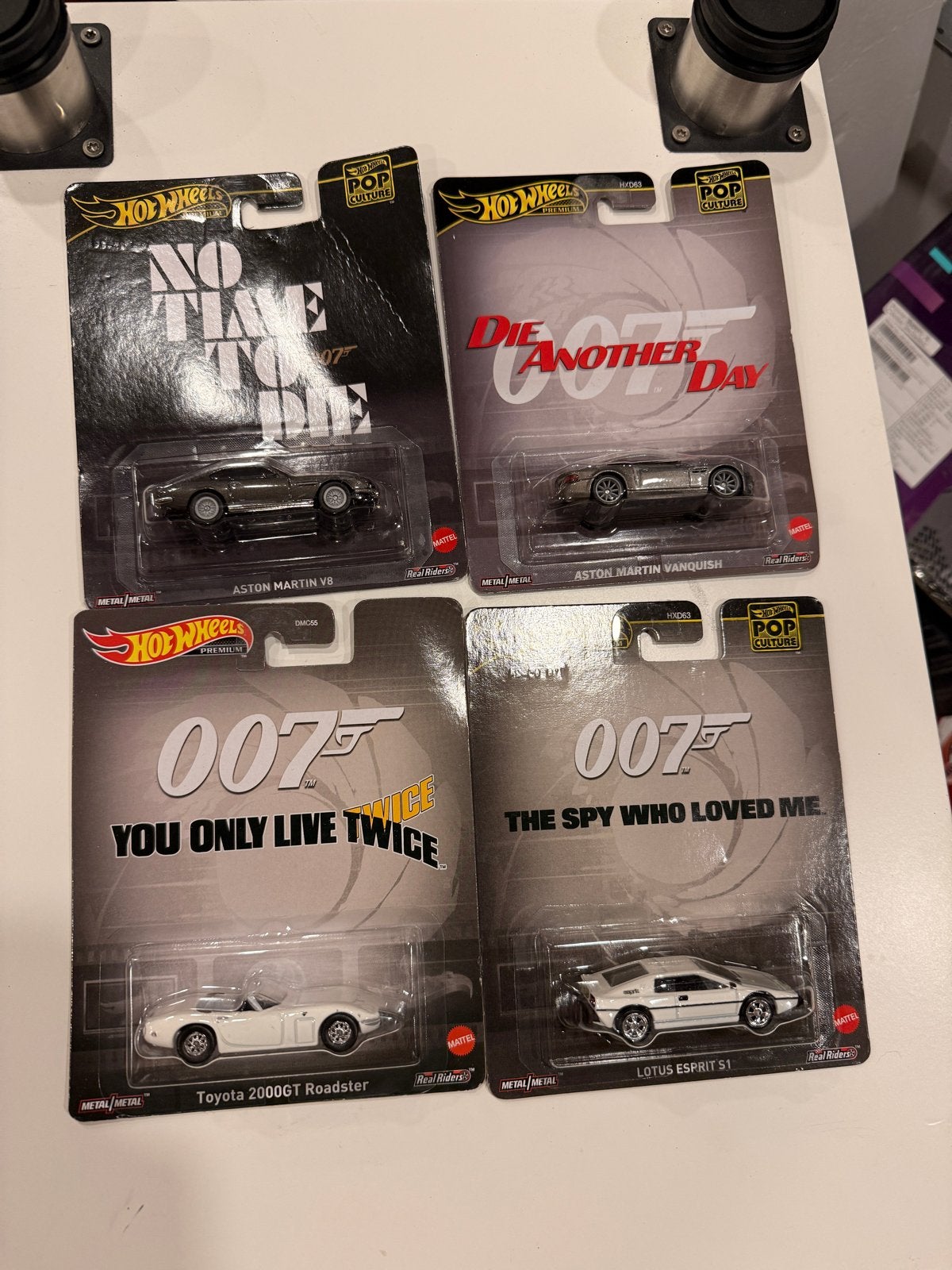 Hot Wheels James Bond 007 Pop Culture Set (4 stuks), Ophalen of Verzenden, Nieuw, Auto