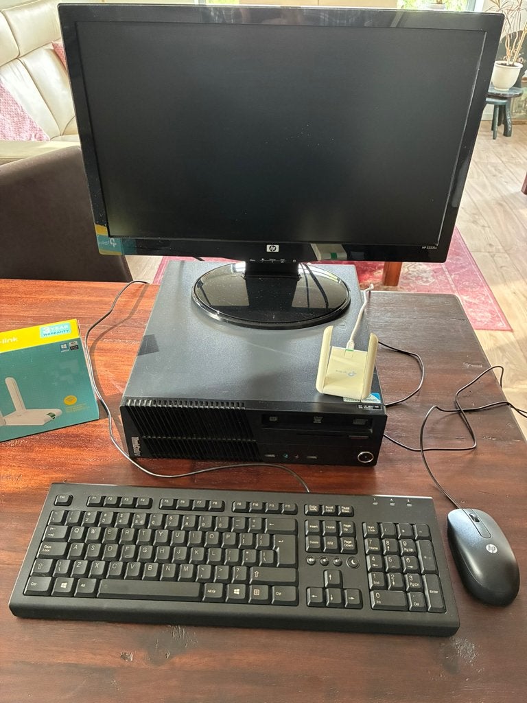 Computer, Computers en Software, Ophalen, Gebruikt, Met monitor, 8 GB