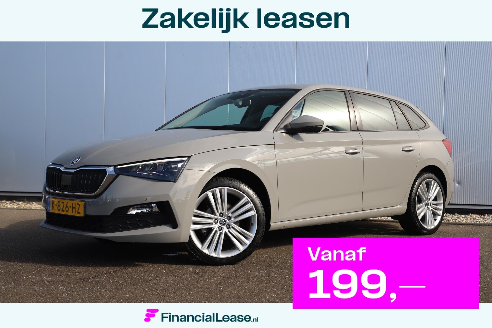 Skoda Scala 1.0 TSI Business Edition Automaat 18 inch LMV Vi, Scala, Gebruikt, Euro 6, Met garantie (alle)