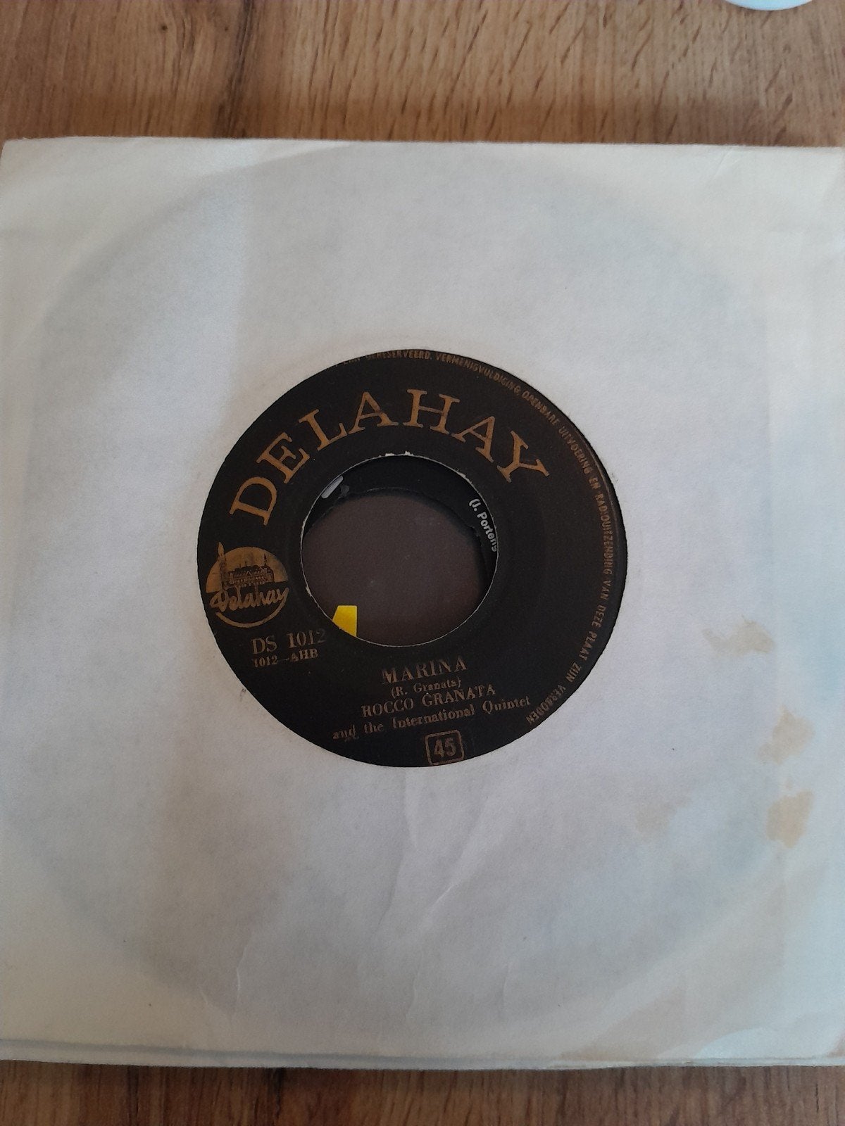 rocco granata 7inch marina, Cd's en Dvd's, Vinyl Singles, Ophalen of Verzenden, Zo goed als nieuw, Pop