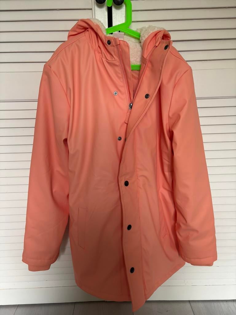 Nieuw! Roze regenjas mt 158/164 HEMA, Ophalen of Verzenden, Nieuw, Regenjas, Kinderen