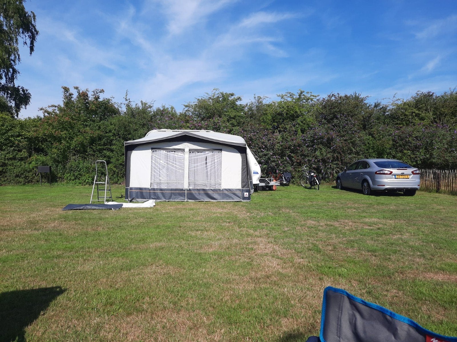 Hobby caravan 400 SF, Ophalen, Gebruikt, Tot en met 4