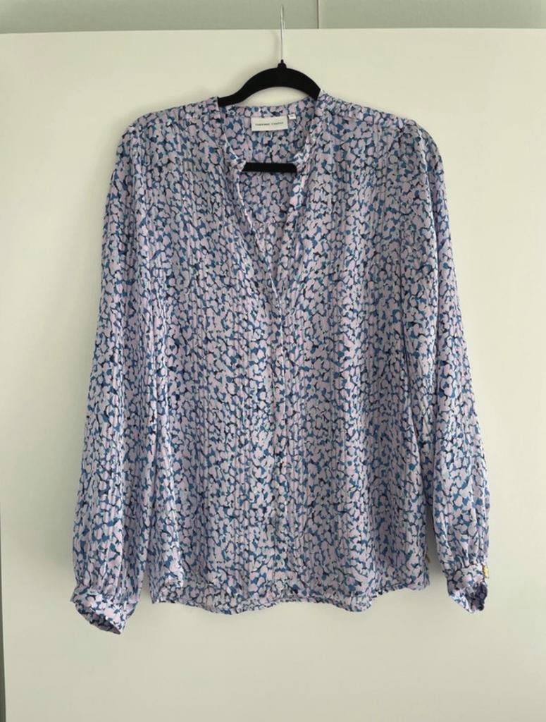Fabienne Chapot blouse maat 38, Ophalen of Verzenden, Zo goed als nieuw, Maat 38/40 (M), Blauw