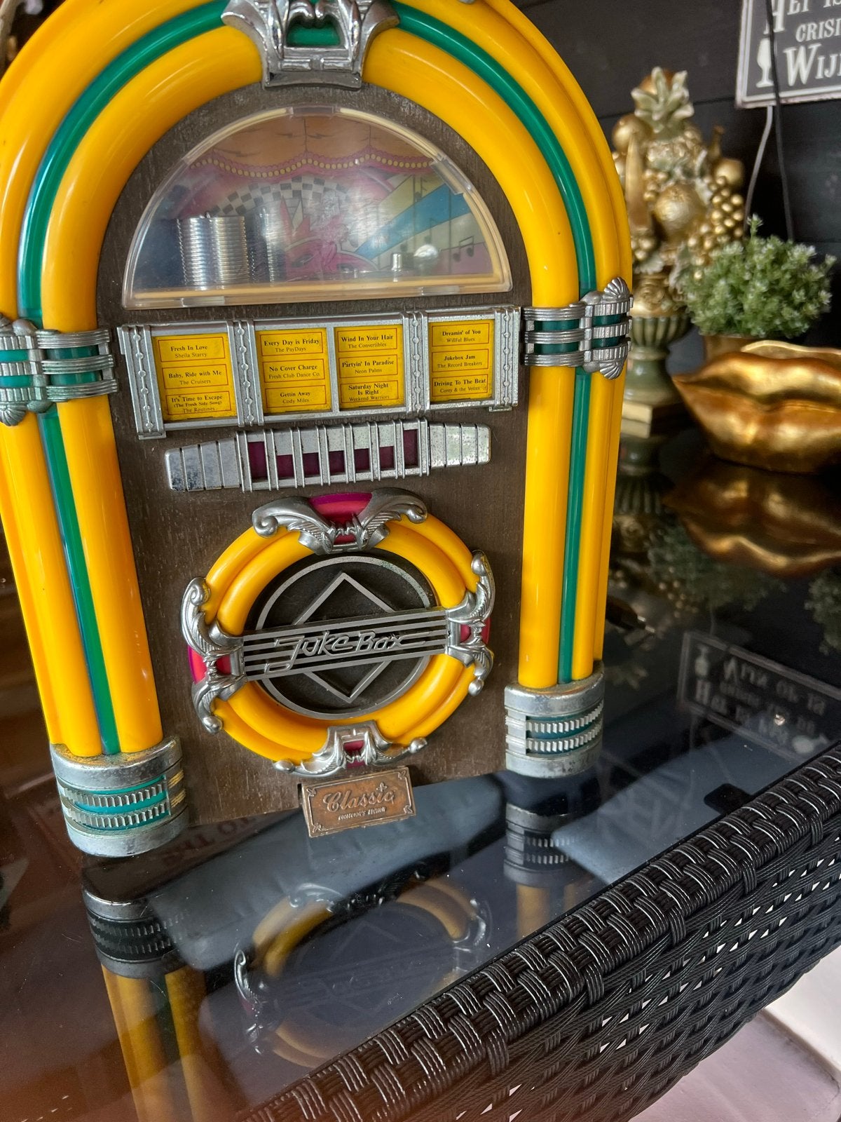 Decoratieve Jukebox met USB/SD/AUX - Retro Stijl, Ophalen of Verzenden, Gebruikt, 1970 tot heden, Overige merken