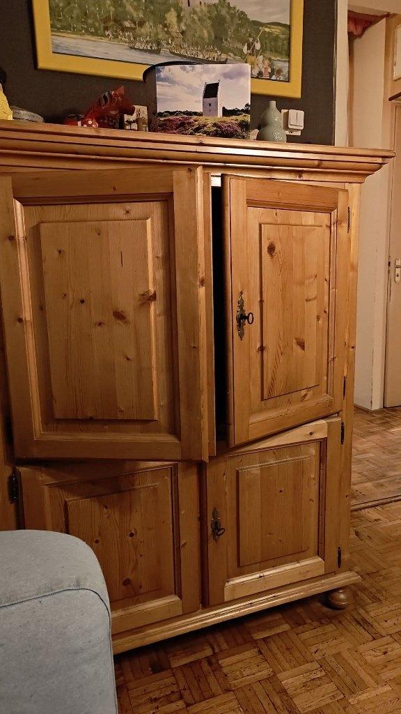 TV meubel grenen, Huis en Inrichting, Kasten | Televisiemeubels, Ophalen, 100 tot 150 cm, 50 tot 100 cm, Grenenhout