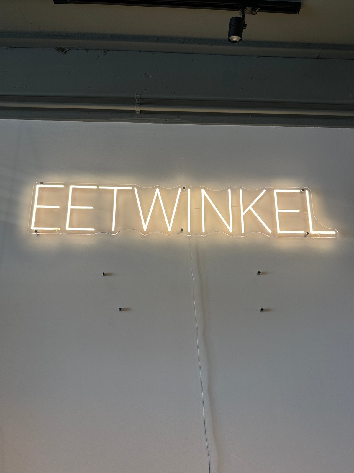 Eetwinkel Neon Licht, Ophalen of Verzenden, Zo goed als nieuw, Minder dan 80 cm