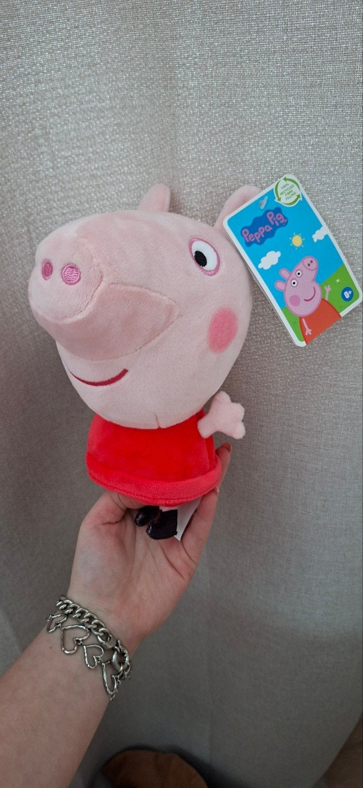 Nieuwe Peppa Pig knuffel, Overige typen, Nieuw, Ophalen of Verzenden, Roze
