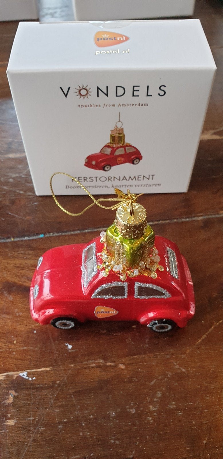 Vondels Kerstornament auto., Verzenden, Nieuw