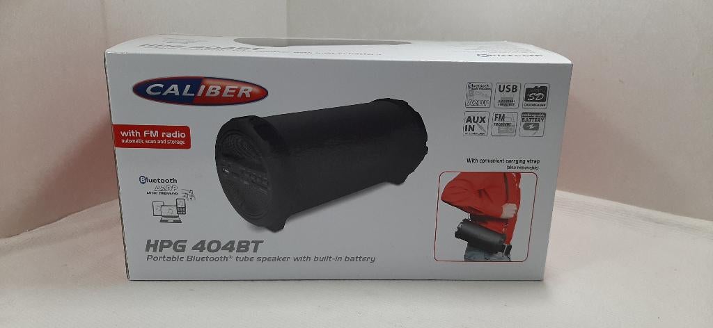 Caliber Portable Speaker, Overige typen, Zo goed als nieuw, Minder dan 60 watt, Ophalen