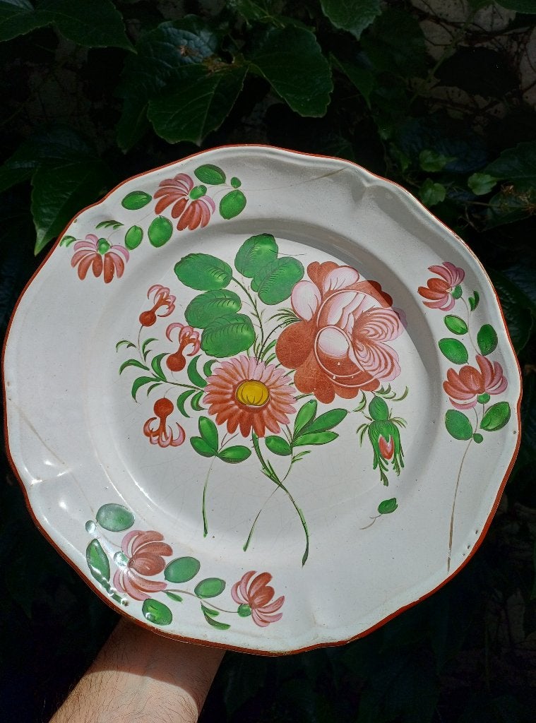 Antieke Franse schaal, Ophalen of Verzenden