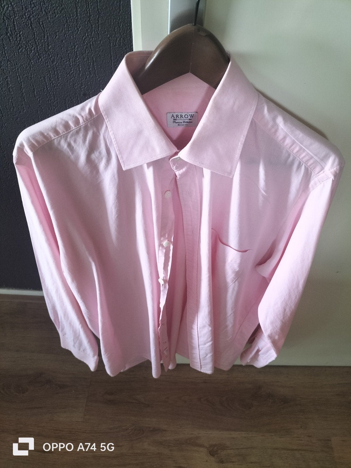 Mooi Arrow Premium Overhemd Maat 40, Arrow, Zo goed als nieuw, Roze, Halswijdte 39/40 (M)