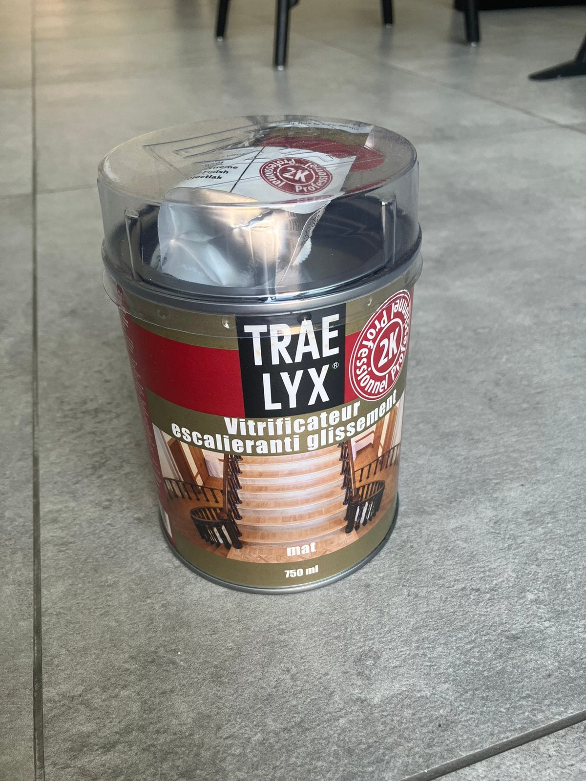 Traelyx trappenlak transparant 750ml, Ophalen of Verzenden