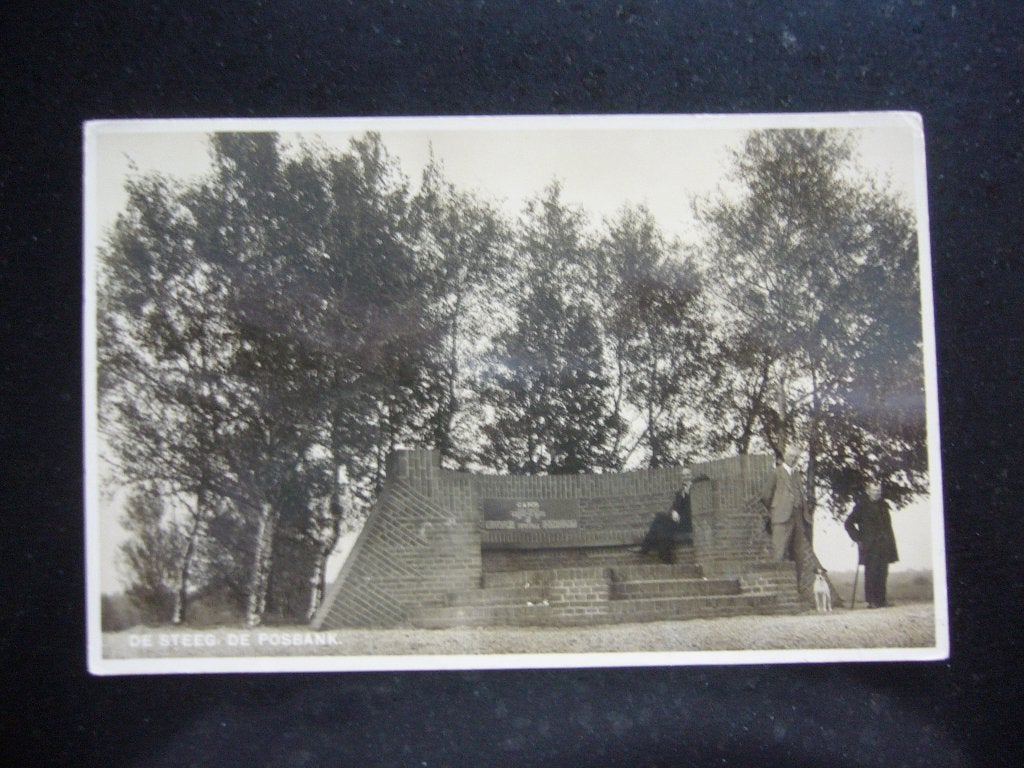 DE STEEG  =  DE POSBANK  1944, Ophalen of Verzenden, 1940 tot 1960, Gelopen, Gelderland