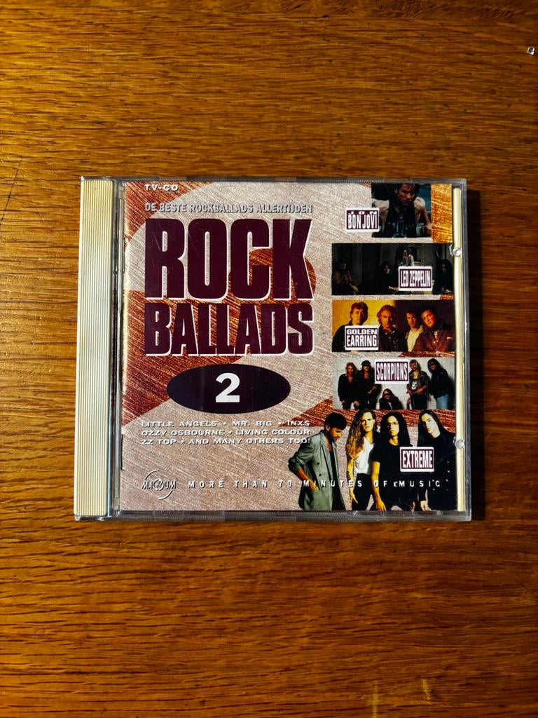 Rock Ballads 2 CD - Diverse Artiesten (1993), Ophalen of Verzenden, Zo goed als nieuw