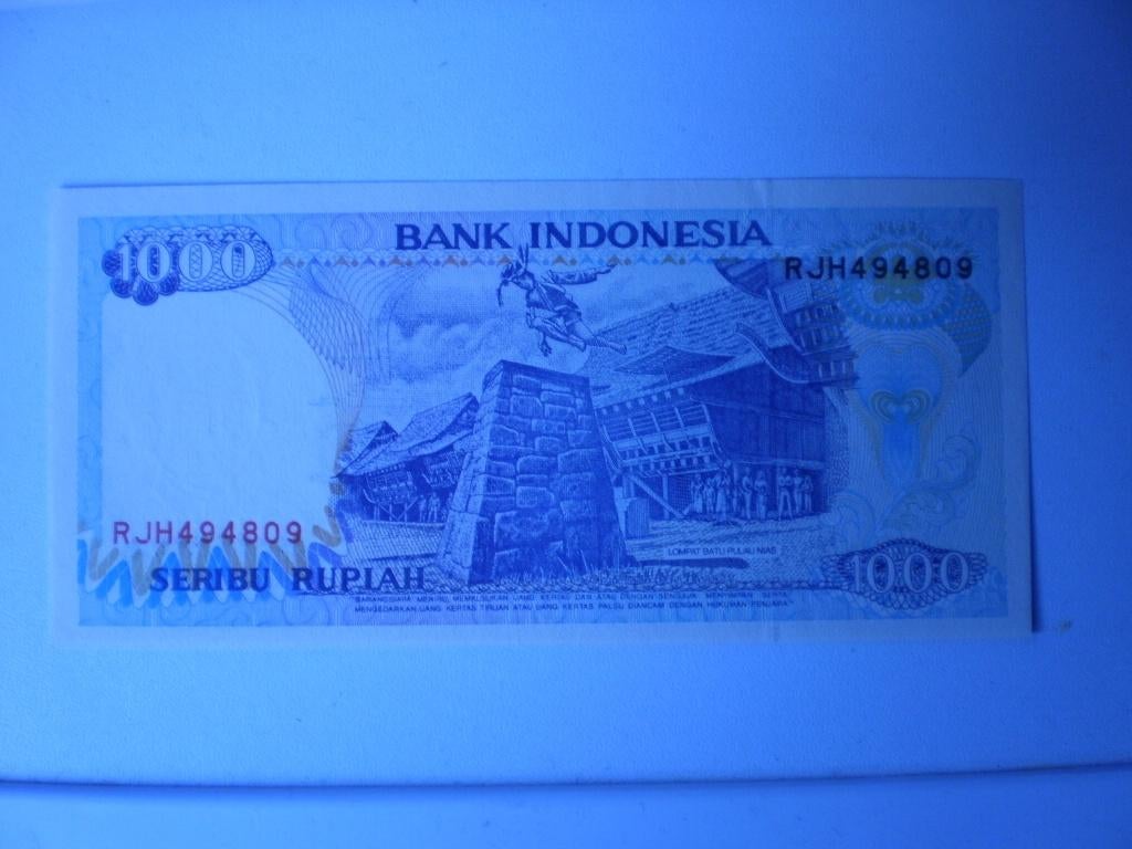 Indonesië- 1000 Rupiah - bankbiljet, Postzegels en Munten, Bankbiljetten | Azië, Verzenden, Zuidoost-Azië, Los biljet
