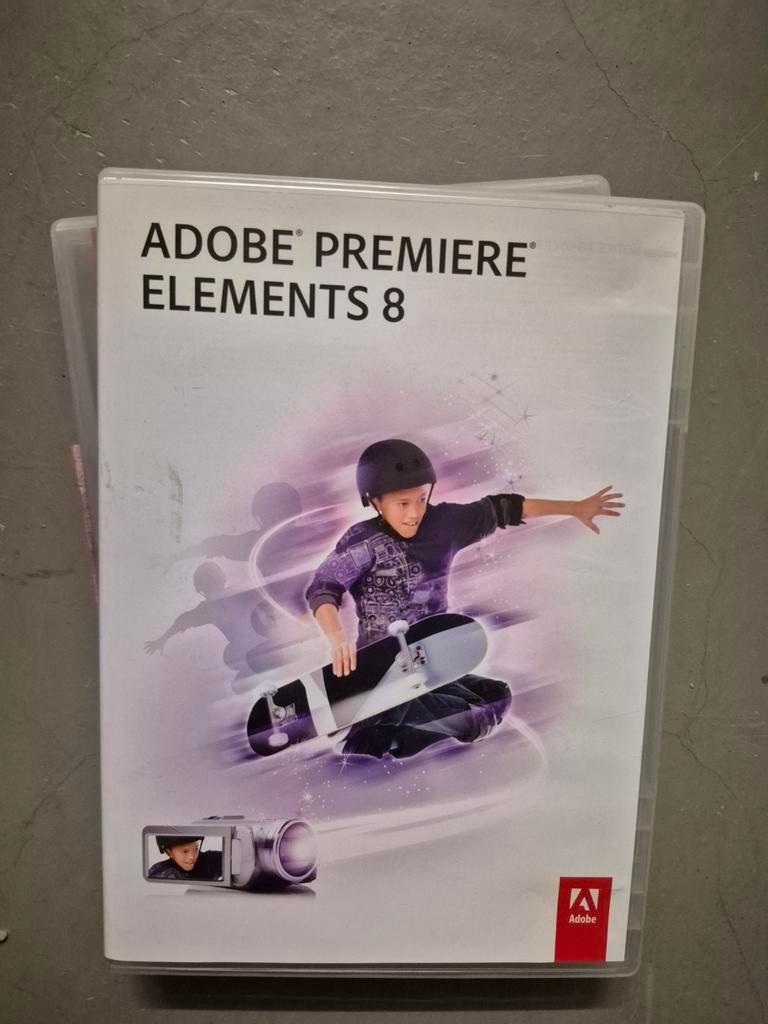 Adobe Premiere Elements 8 - Videobewerking Software, Ophalen of Verzenden