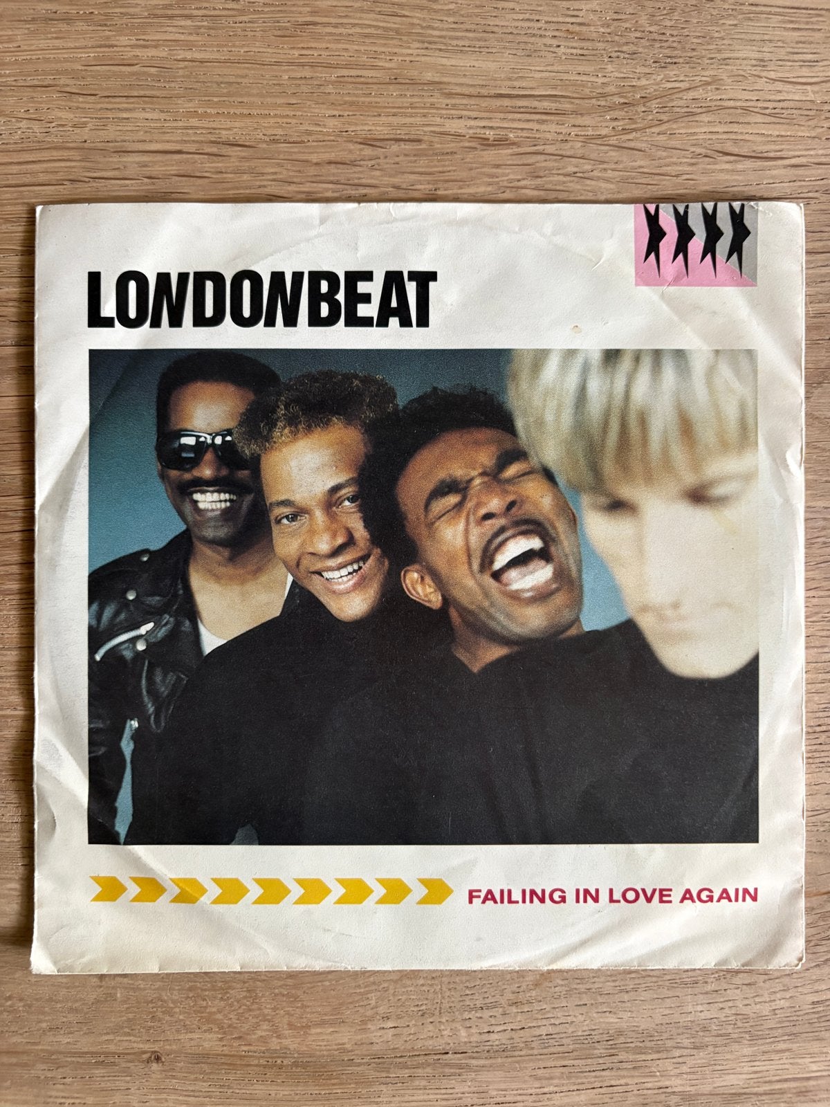 Londonbeat - Failing In Love Again (7 inch vinyl single), Ophalen, Gebruikt, Originele persing, 7 inch