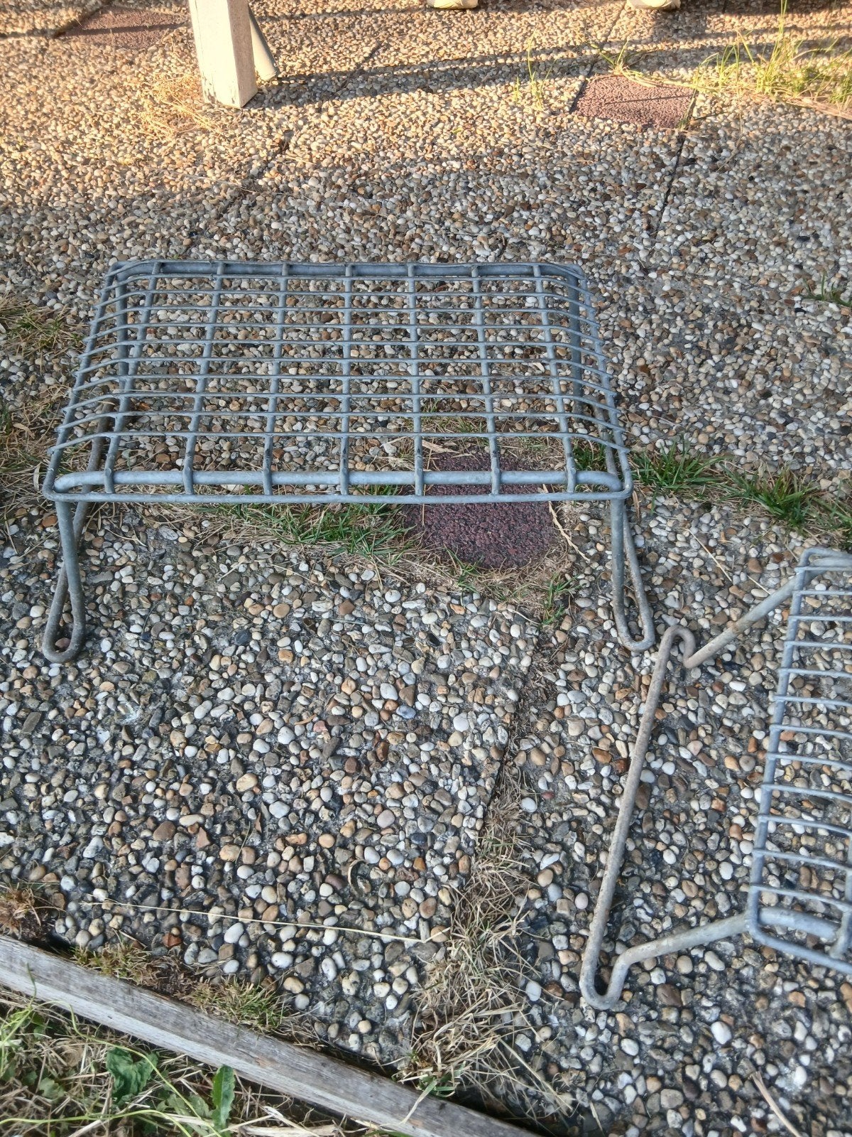 Solide caravan / camper opstapje, Ophalen, Gebruikt