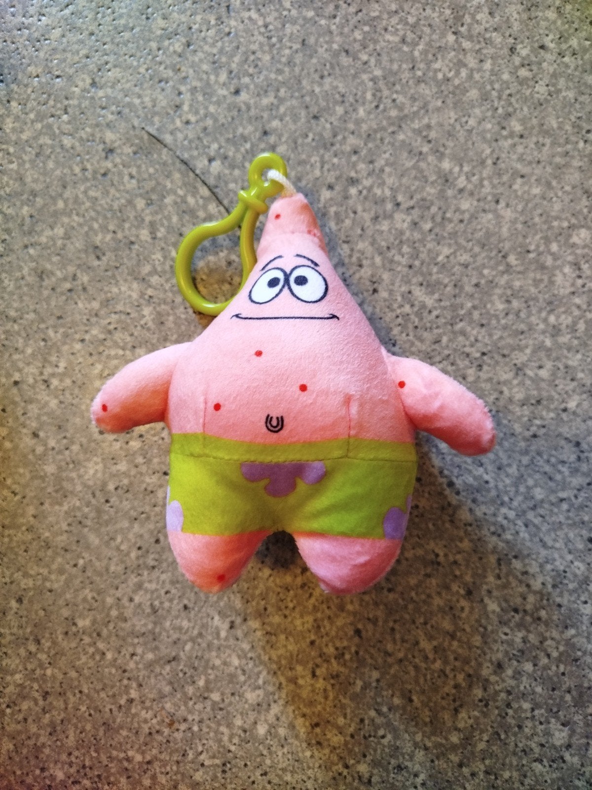 Patrick Ster Knuffel Sleutelhanger Spongebob, Gebruikt, Overige merken, Overige karakters, Overige typen