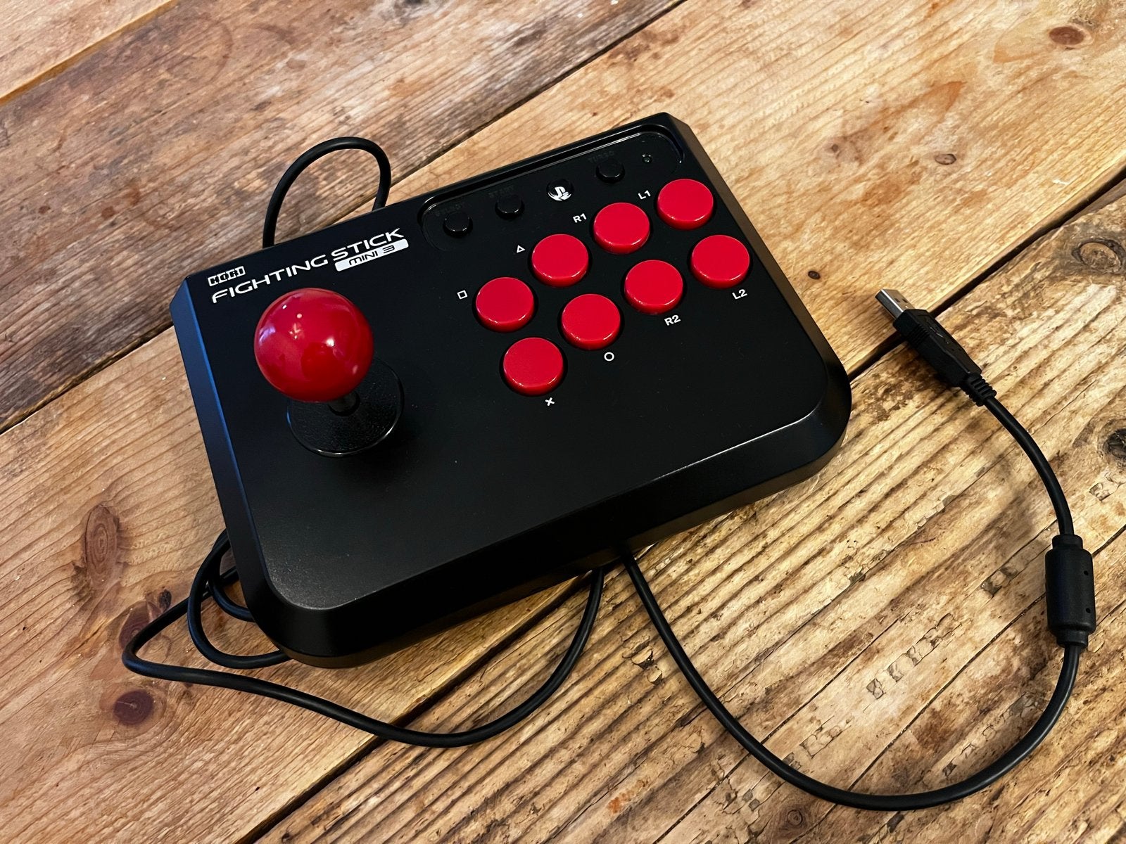 Hori Fighting Stick Mini 3 arcade stick voor PlayStation 3/4, Ophalen of Verzenden, Gebruikt, Controller, PlayStation 3