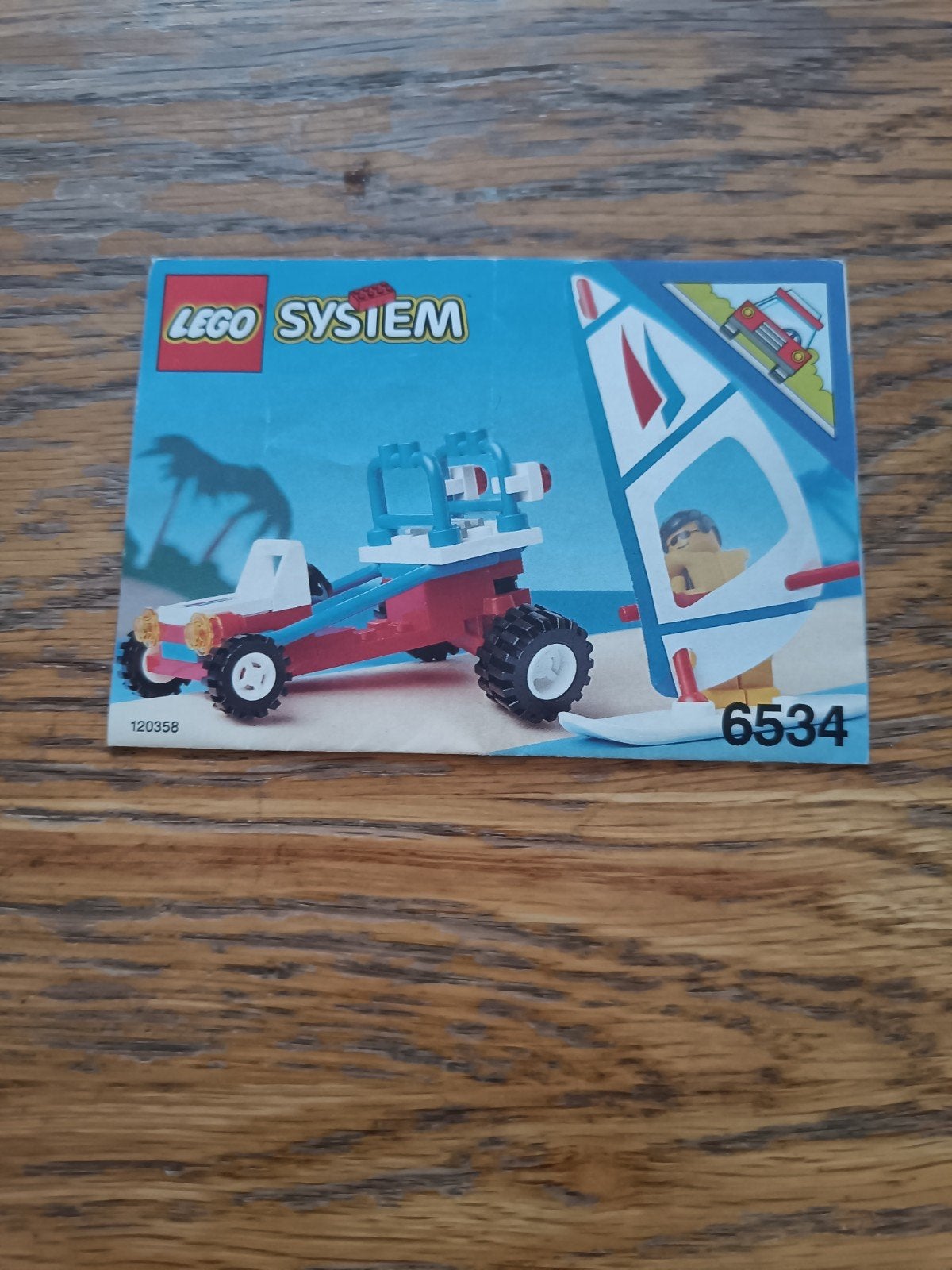 instructieboekje van lego set nummer 6534, Ophalen of Verzenden, Gebruikt, Lego