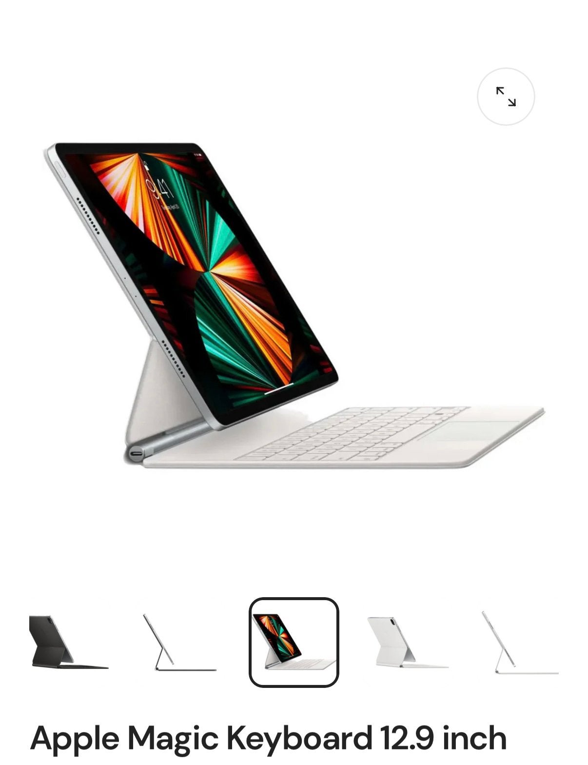 Gezocht originele Apple Magic of smart Keyboard 12.9 inch, Computers en Software, Ophalen, Zo goed als nieuw, 12 inch, Apple iPad