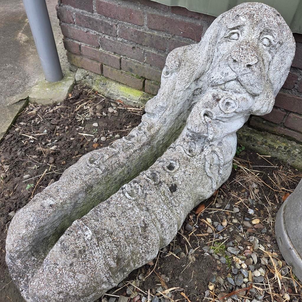 Fietsenrek beton hond in schoen rek voor 1 fiets, Ophalen