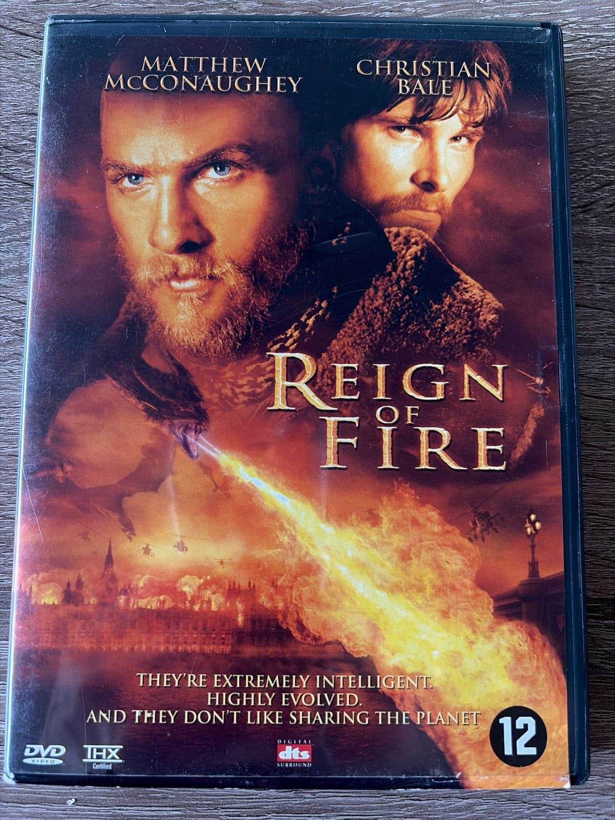 Reign of Fire DVD - Actie/Fantasy met Christian Bale, Nederlands, Actie, Ophalen of Verzenden, Vanaf 12 jaar