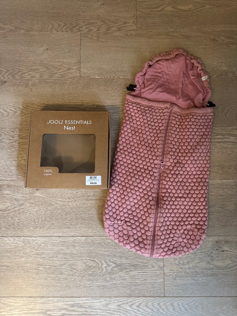 Joolz Essentials Honeycomb nest roze, Ophalen of Verzenden, Zo goed als nieuw, Roze, Slaapzak