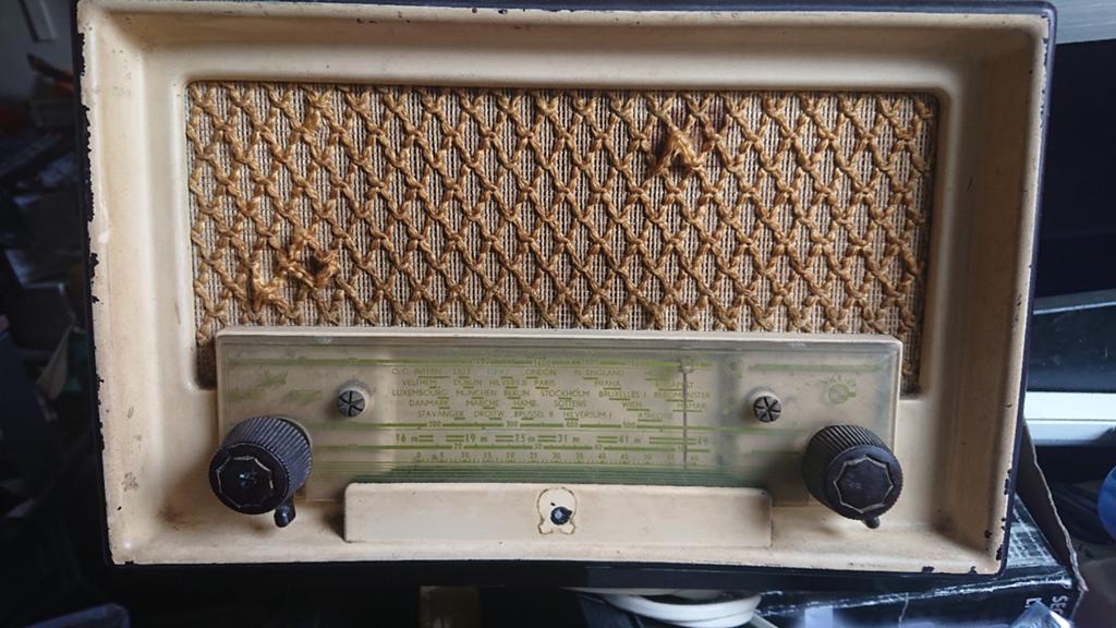 Philips bakelieten buizenradio, Ophalen of Verzenden