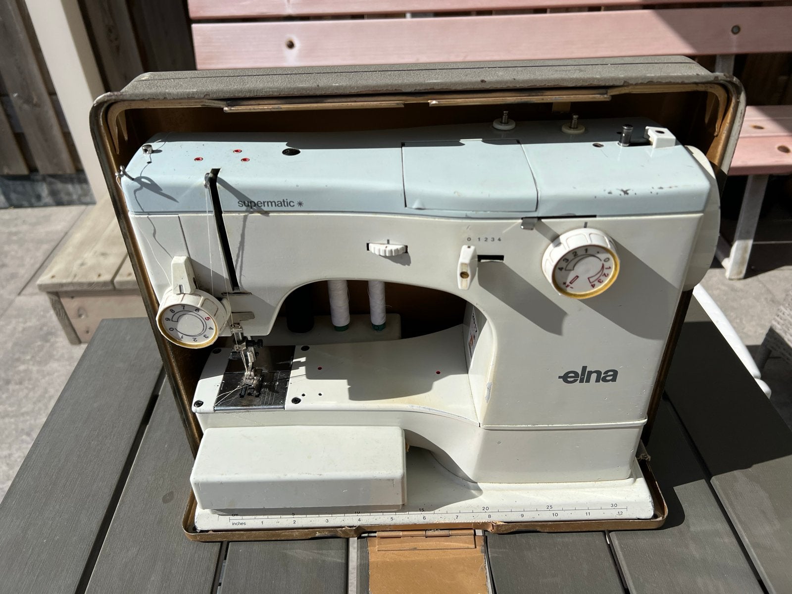 Elna Supermatic Naaimachine -  Zwitserse Kwaliteit, Ophalen, Gebruikt, Naaimachine, Overige merken