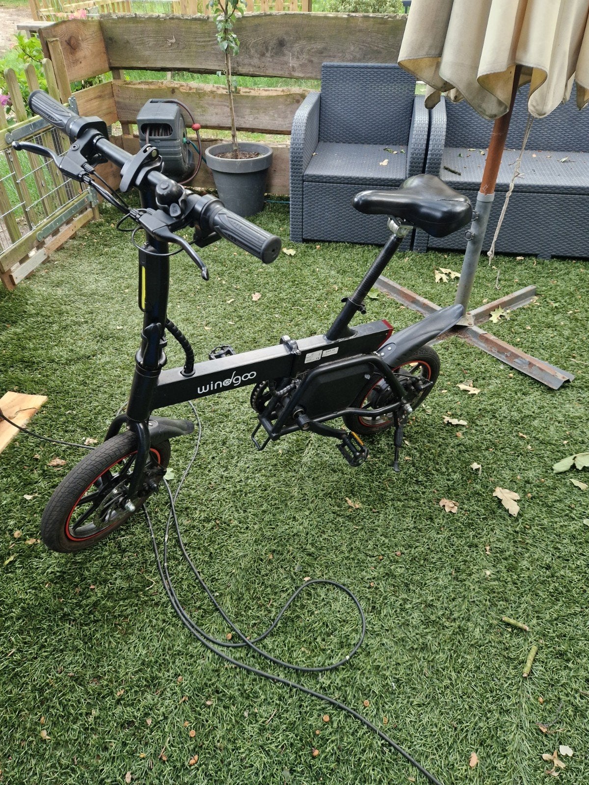 Windgoo elektrische vouwfiets, Minder dan 47 cm, Ophalen, Overige merken