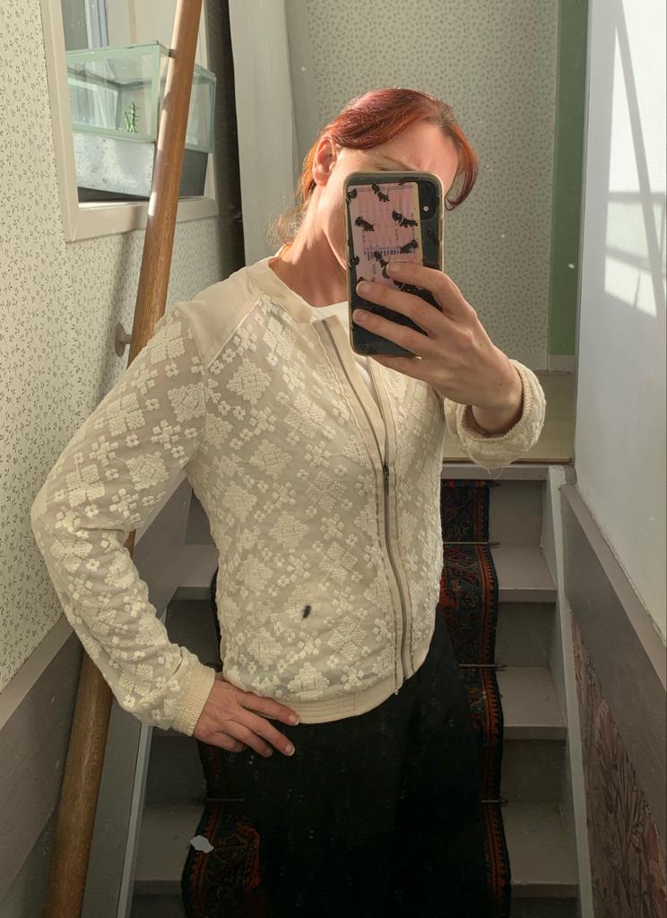 Jasje Expresso maat 40, Ophalen of Verzenden, Gedragen, Maat 38/40 (M), Beige