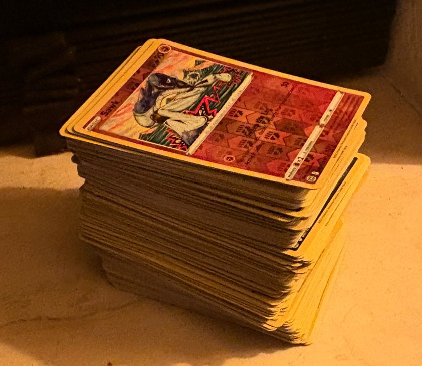 Bulk +/- 225 kaarten - Brilliant Stars - Pokémon, Ophalen of Verzenden, Zo goed als nieuw, Meerdere kaarten