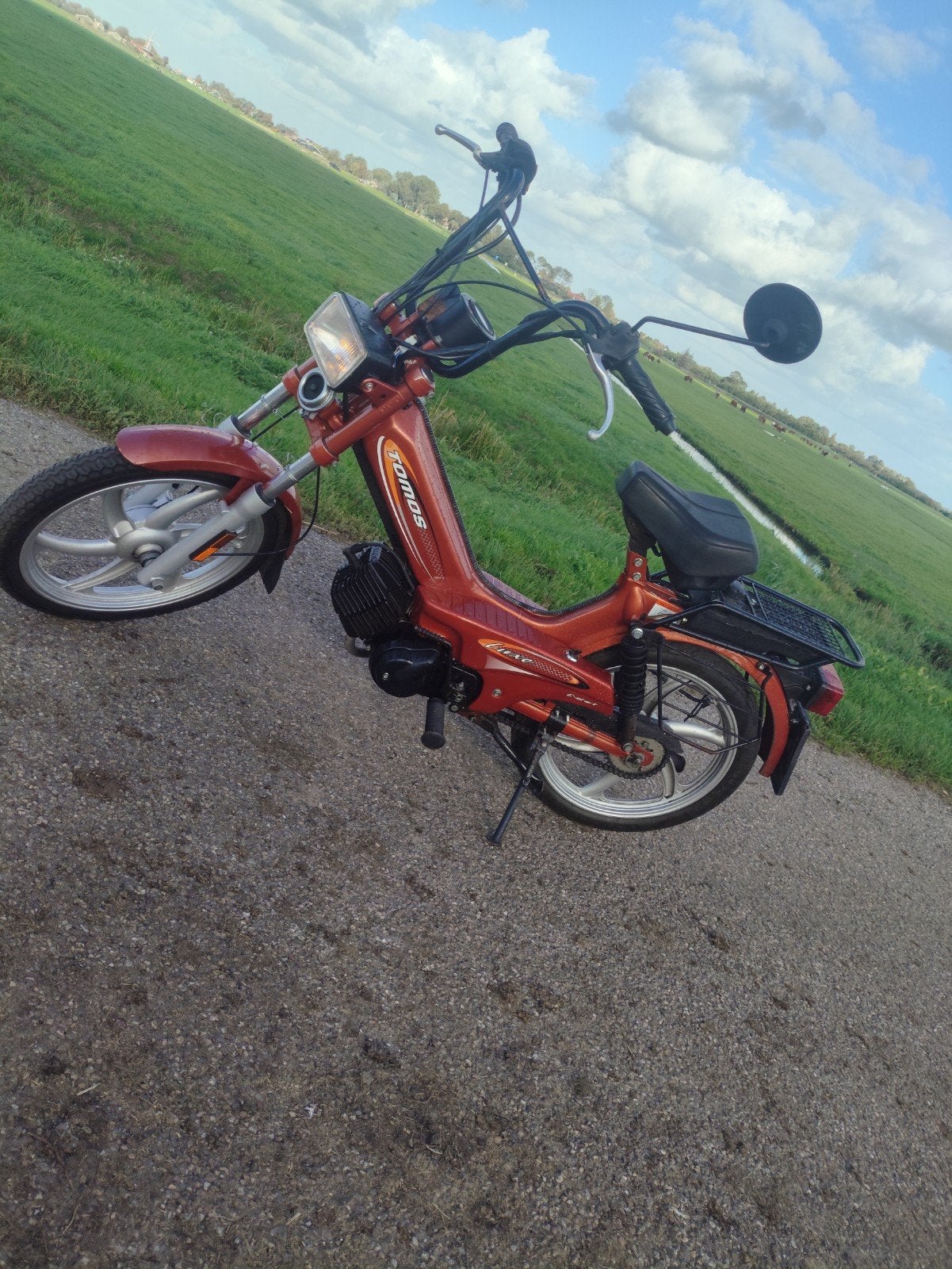 Tomos luxe e-start 2012 snorfiets - 25kmp - 8597km!!, Ophalen, Gebruikt, Overige modellen, 49 cc