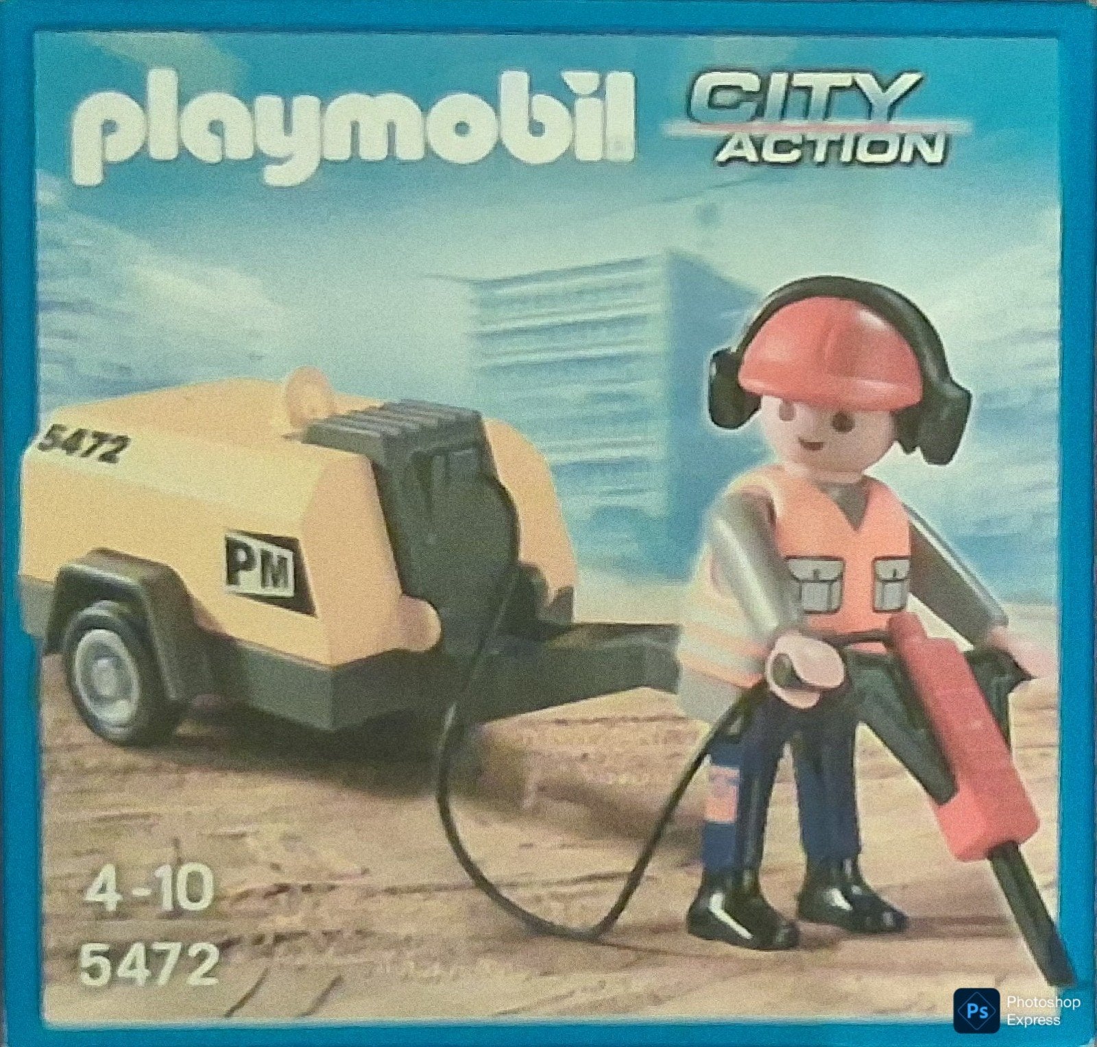 City Action Werkman Met Drilboor 5472, Ophalen of Verzenden, Gebruikt, Complete set