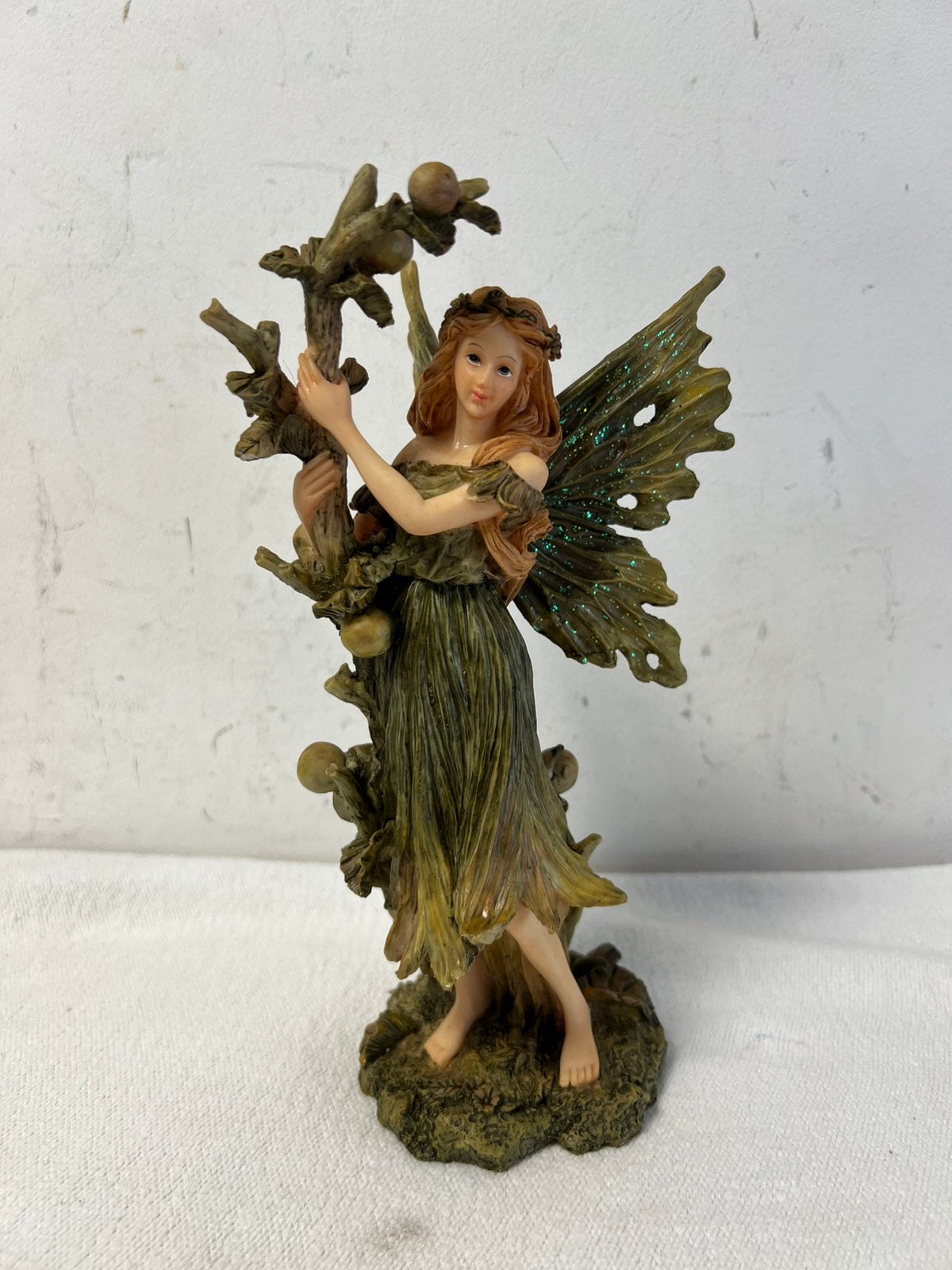 Te Koop : Boself Feeënbeeldje Fee Beeldje Bos Elf Druid, Ophalen of Verzenden, Zo goed als nieuw, Fantasy