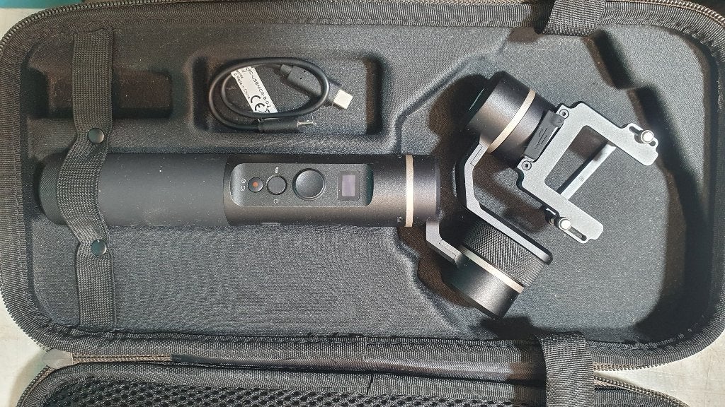 Gimbal Feiyutech G6 met opbergdoos, maar ook displayprobleem, Gimbal, Ophalen of Verzenden, Gebruikt