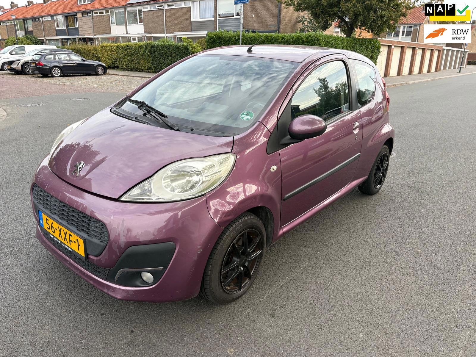 Peugeot 107 1.0 Active NL AUTO, Voorwielaandrijving, Euro 5, Gebruikt, Overige kleuren
