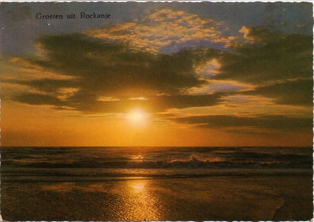 Rockanje  Groeten uit, Ophalen of Verzenden, Gelopen, Zuid-Holland