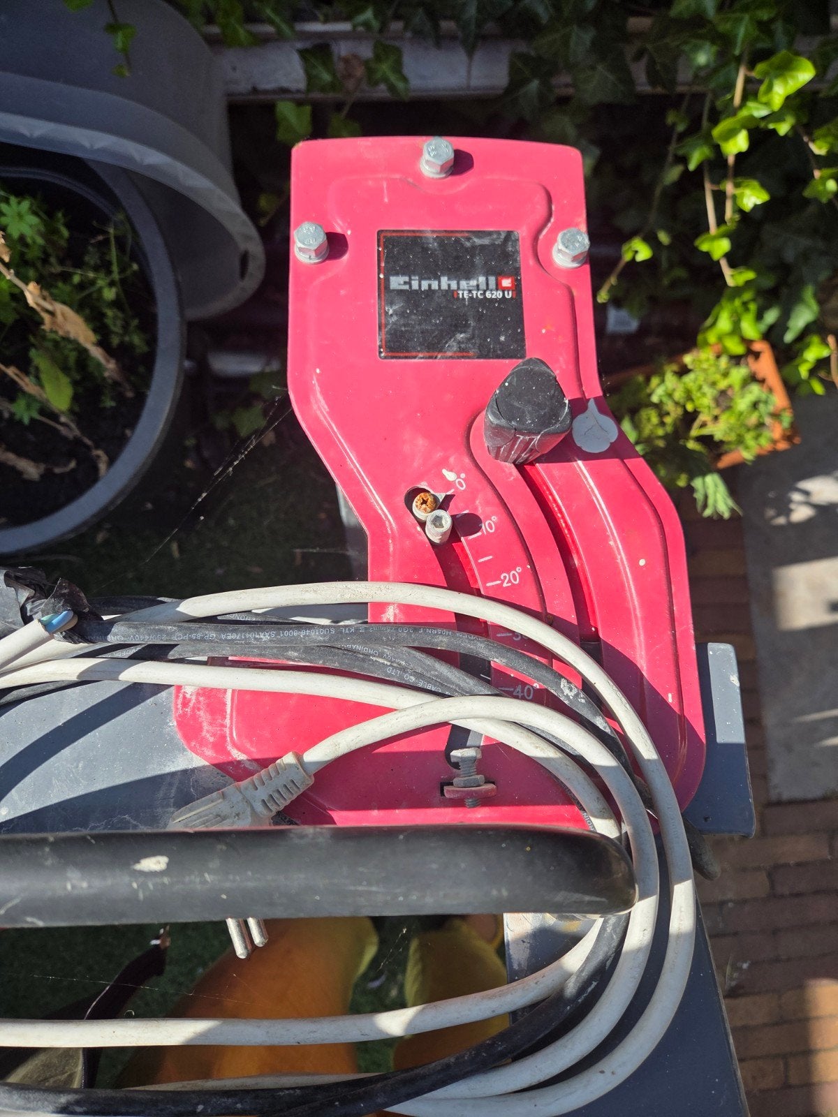 Einhell TE-TC 620 U Tegelzaagmachine - Gebruikt, Doe-het-zelf en Verbouw, Gebruikt, Overige typen, Ophalen of Verzenden, 30 tot 70 mm