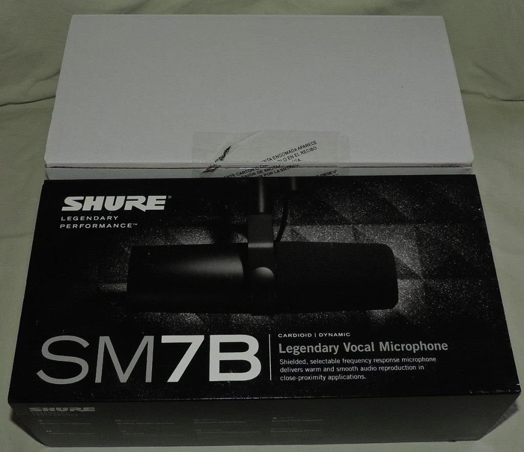Shure SM7B microfoon met originele doos - legendarisch &, Muziek en Instrumenten, Ophalen, Nieuw, Instrumentmicrofoon