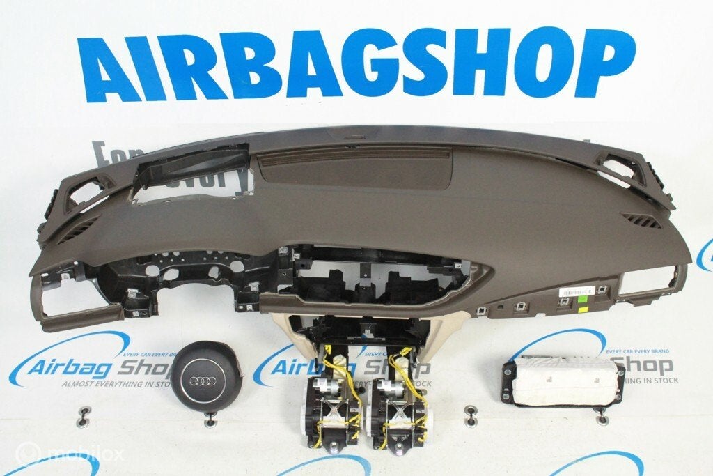 Airbag set - Dashboard HUD bruin beige Audi A7 4G 2011-2018, Gebruikt, Ophalen of Verzenden