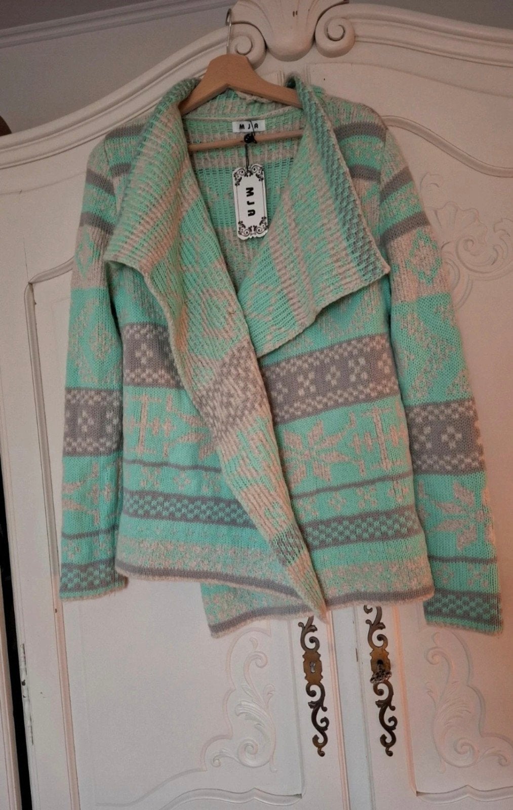 Turqoise Boho Ibiza vest - Nieuw met kaartje, Ophalen of Verzenden, Nieuw, Maat 38/40 (M), Overige kleuren