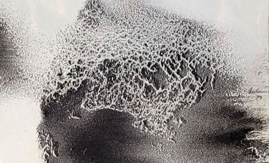 Theodorus Theo Bennes(1903)Olie doek "Abstracte Com" Ges Ged, Ophalen of Verzenden