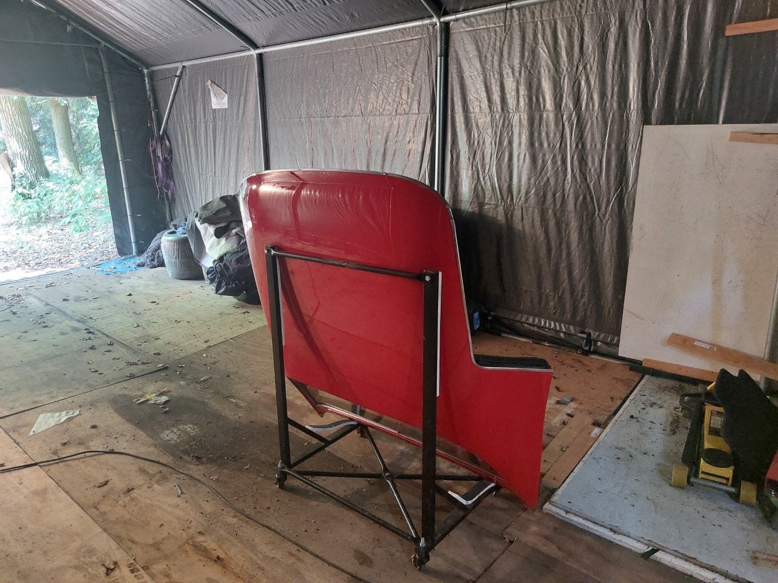 HARDTOP ROOD VOOR CORVETTE C3, Auto's, Corvette, Particulier, Rood, Te koop