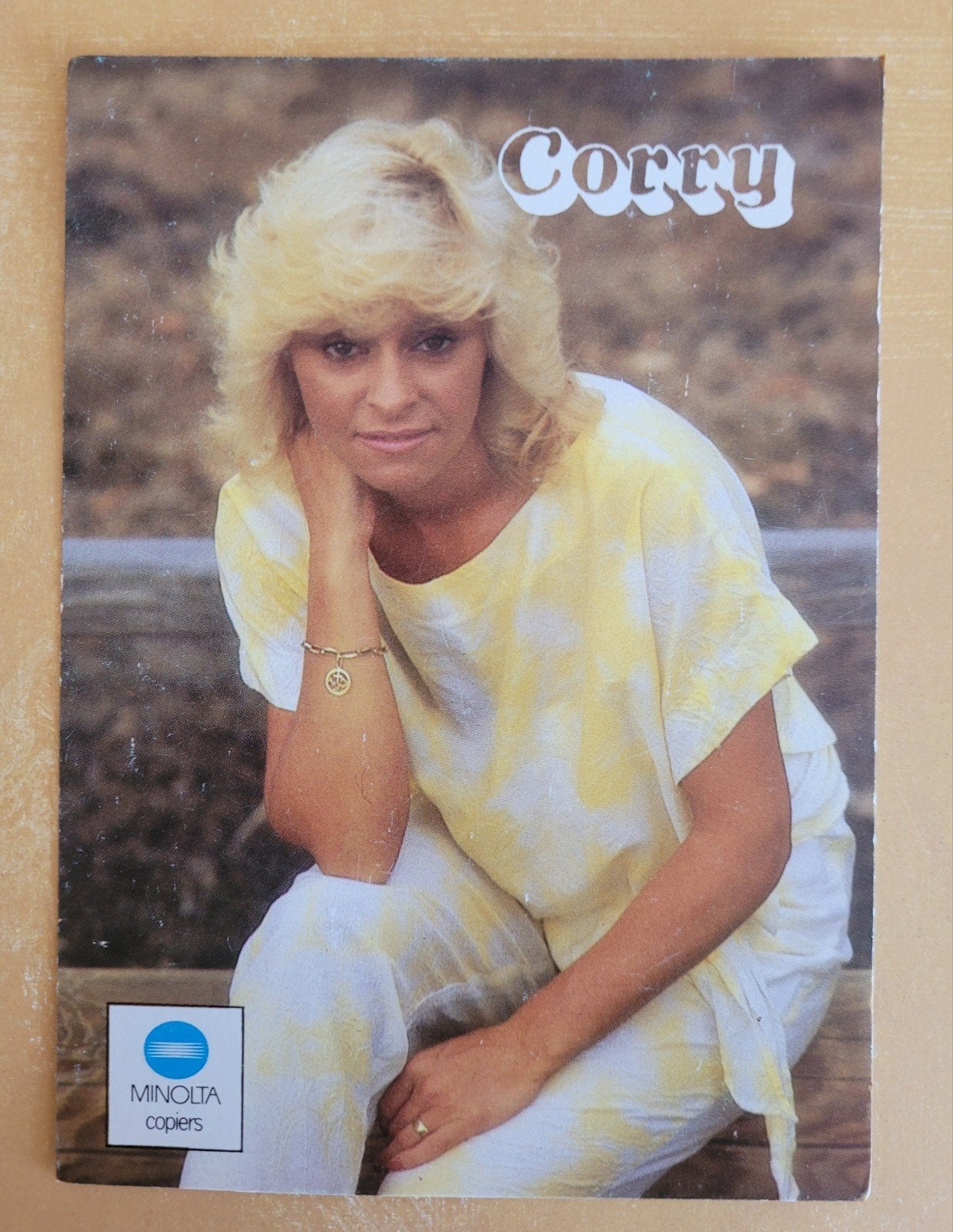 Corry Konings - Fotokaart, strooikaart, Ophalen, Zo goed als nieuw, Foto of Kaart