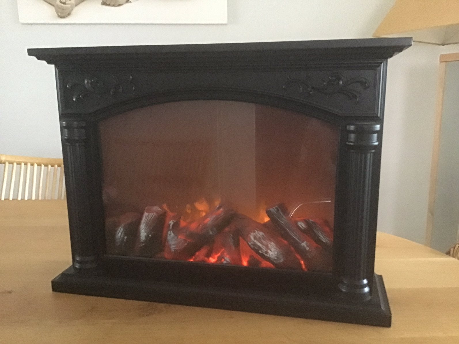 Sfeerhaard zonder verwarming, Ophalen of Verzenden, Zo goed als nieuw, Vrijstaande haard, Elektrische haard