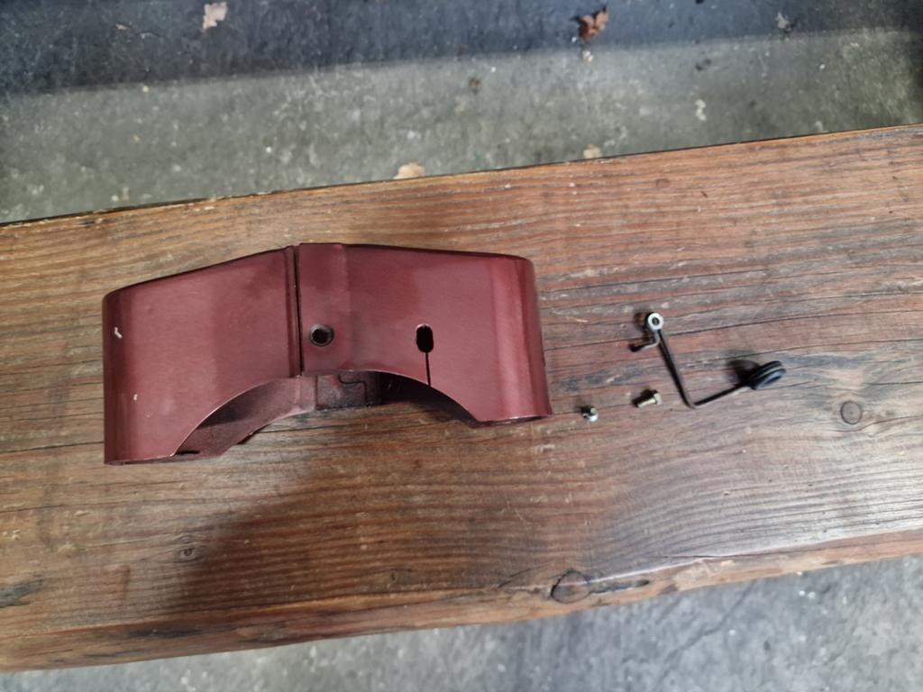 Kreidler voorvork kap in nette staat met km kabel beugel., Ophalen of Verzenden, Gebruikt, Kap