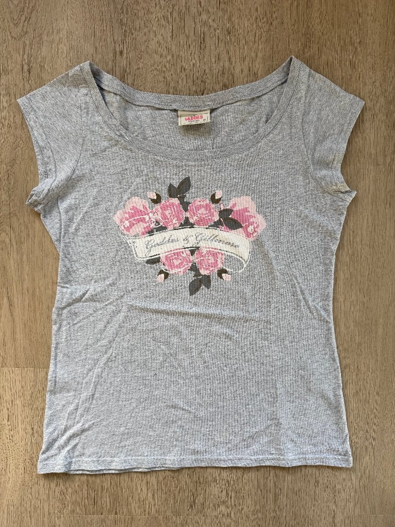 Geddes and gillmore t-shirt - grijs - mt XXL - brede hals, Maat 46/48 (XL) of groter, Ophalen of Verzenden, Zo goed als nieuw